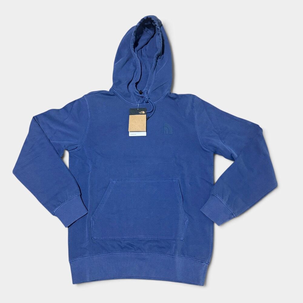 The North Face Men’s Garment Dye Hoodie Shady Blue S NWT